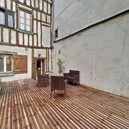 *Jaures* Hyper Centre / Terrasse Leilighet Troyes Eksteriør bilde